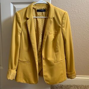The Limited yellow blazer